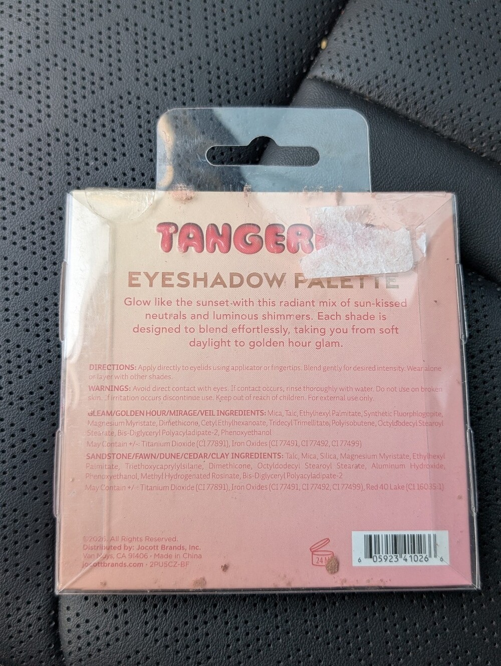 Golden Hour Tangerine Eyeshadow Palette NEW - Picture 5 of 5